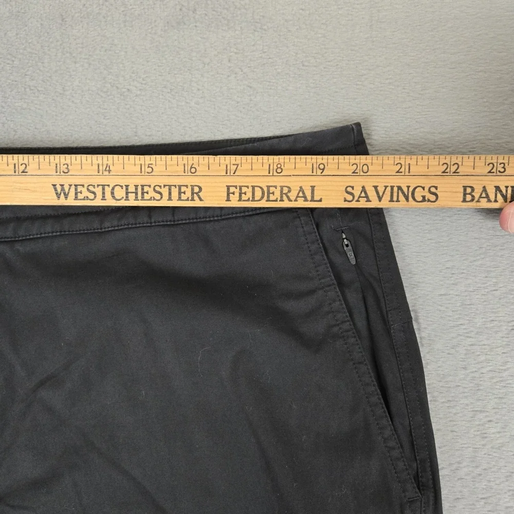 Lululemon Pants Mens 38x28 Carry On Black Elastic Waist Drawstring Active Wear